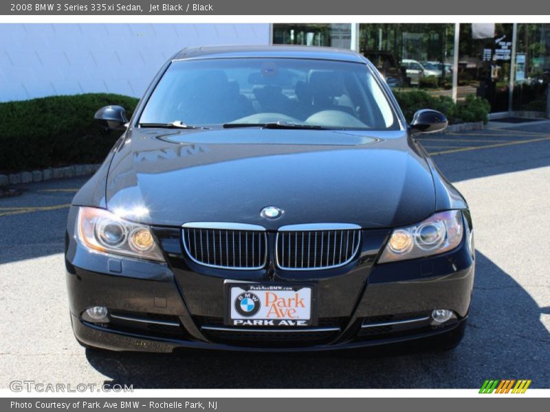 Jet Black / Black 2008 BMW 3 Series 335xi Sedan