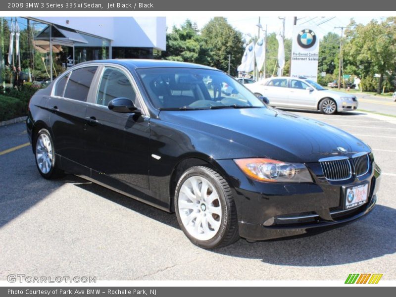 Jet Black / Black 2008 BMW 3 Series 335xi Sedan