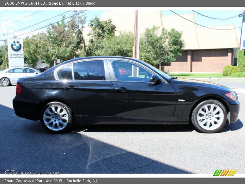 Jet Black / Black 2008 BMW 3 Series 335xi Sedan