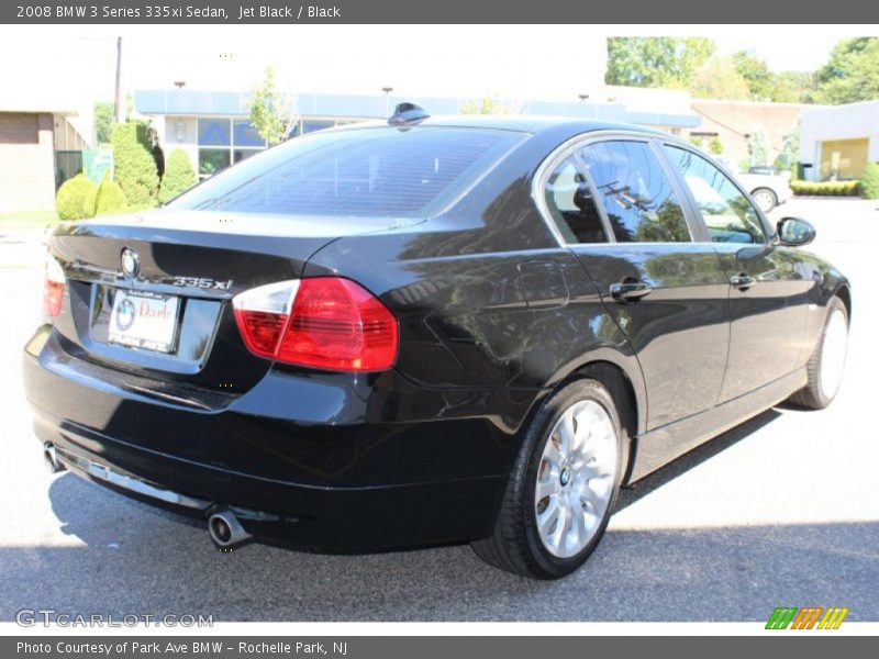 Jet Black / Black 2008 BMW 3 Series 335xi Sedan