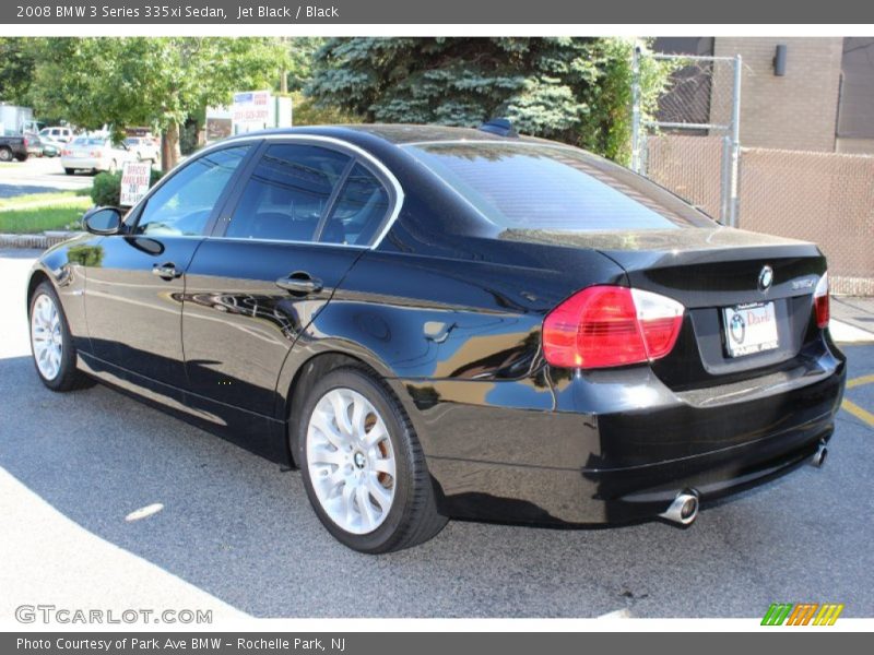 Jet Black / Black 2008 BMW 3 Series 335xi Sedan