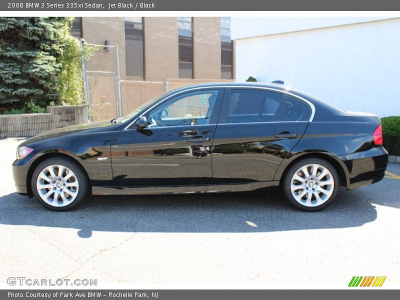 Jet Black / Black 2008 BMW 3 Series 335xi Sedan
