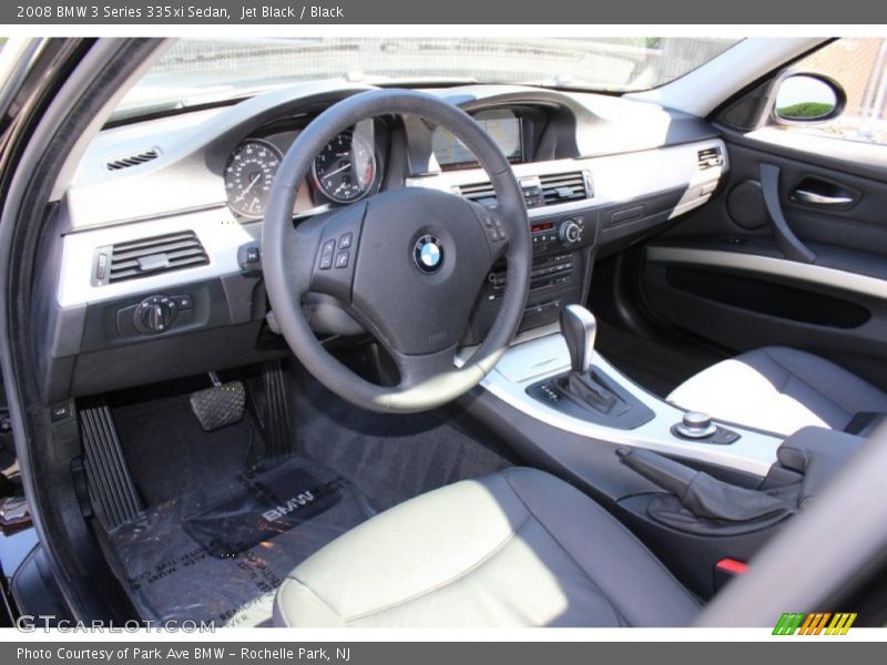 Jet Black / Black 2008 BMW 3 Series 335xi Sedan