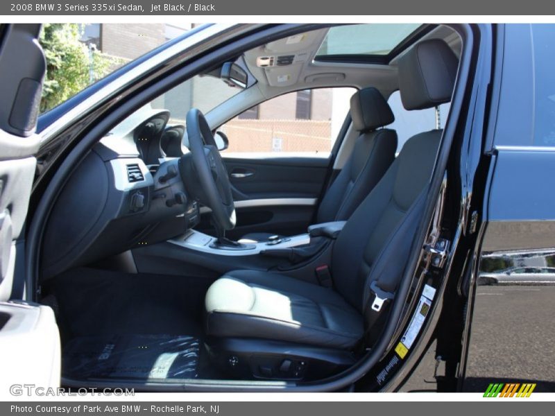 Jet Black / Black 2008 BMW 3 Series 335xi Sedan