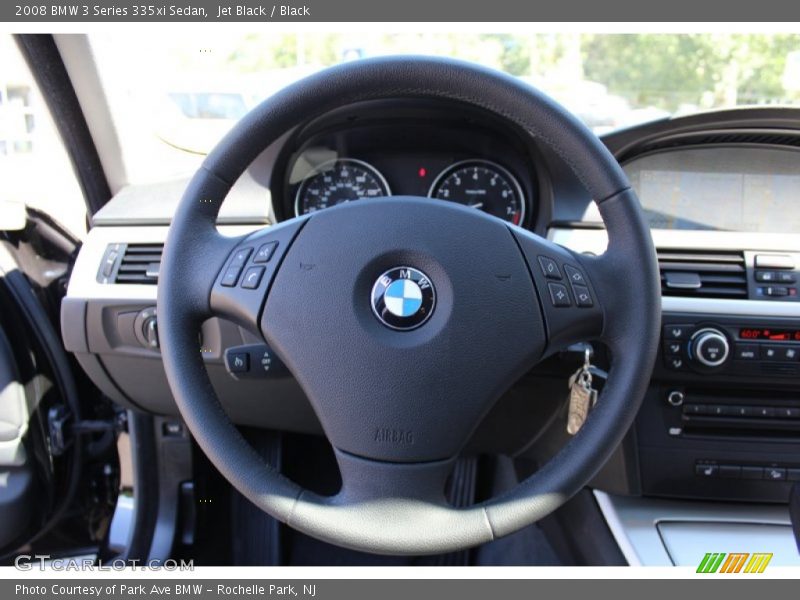 Jet Black / Black 2008 BMW 3 Series 335xi Sedan