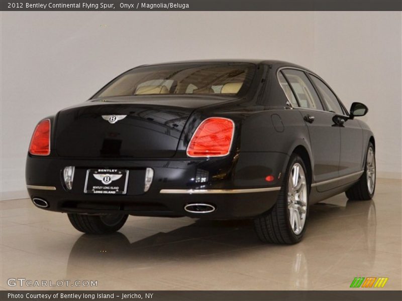 Onyx / Magnolia/Beluga 2012 Bentley Continental Flying Spur