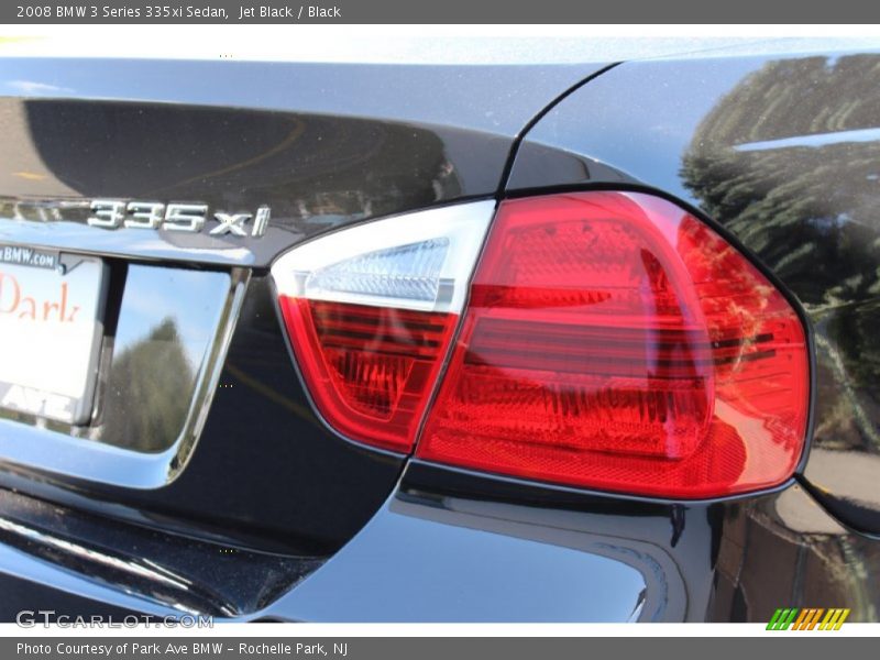 Jet Black / Black 2008 BMW 3 Series 335xi Sedan