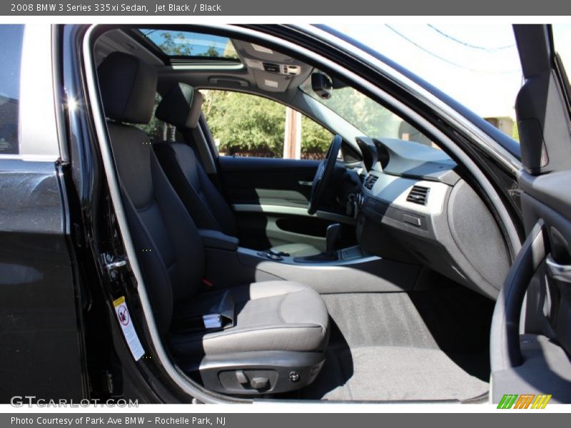 Jet Black / Black 2008 BMW 3 Series 335xi Sedan