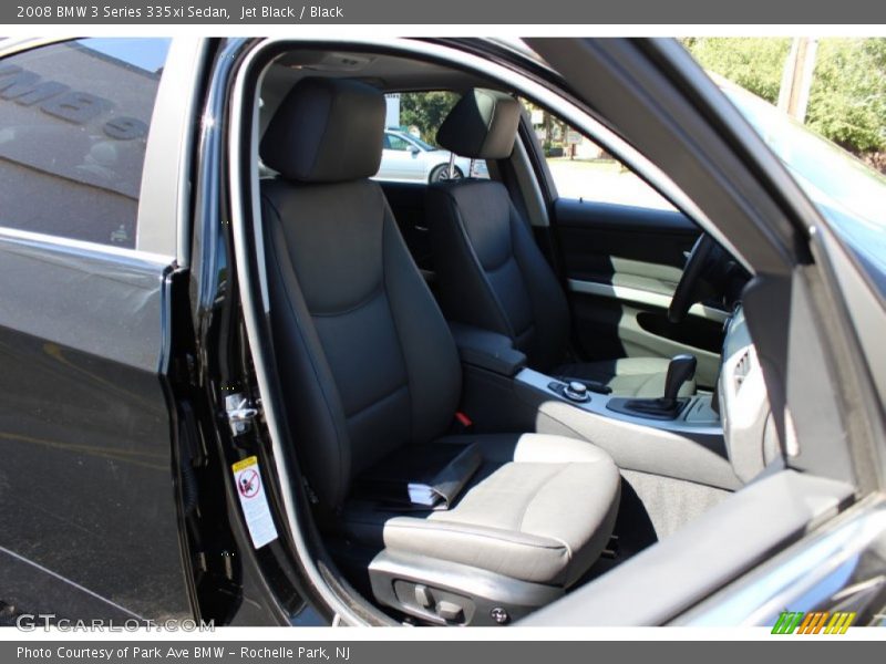 Jet Black / Black 2008 BMW 3 Series 335xi Sedan