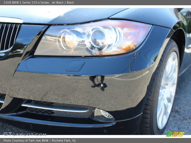 Jet Black / Black 2008 BMW 3 Series 335xi Sedan