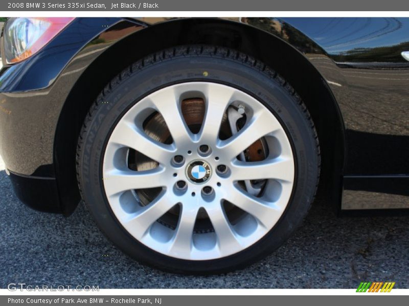 Jet Black / Black 2008 BMW 3 Series 335xi Sedan