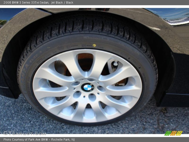 Jet Black / Black 2008 BMW 3 Series 335xi Sedan