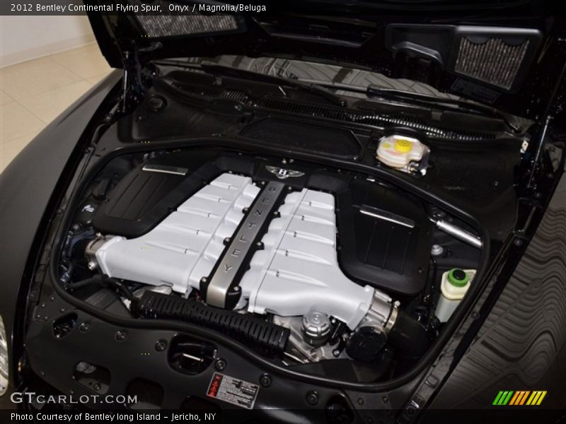  2012 Continental Flying Spur  Engine - 6.0 Liter Twin-Turbocharged DOHC 48-Valve VVT W12