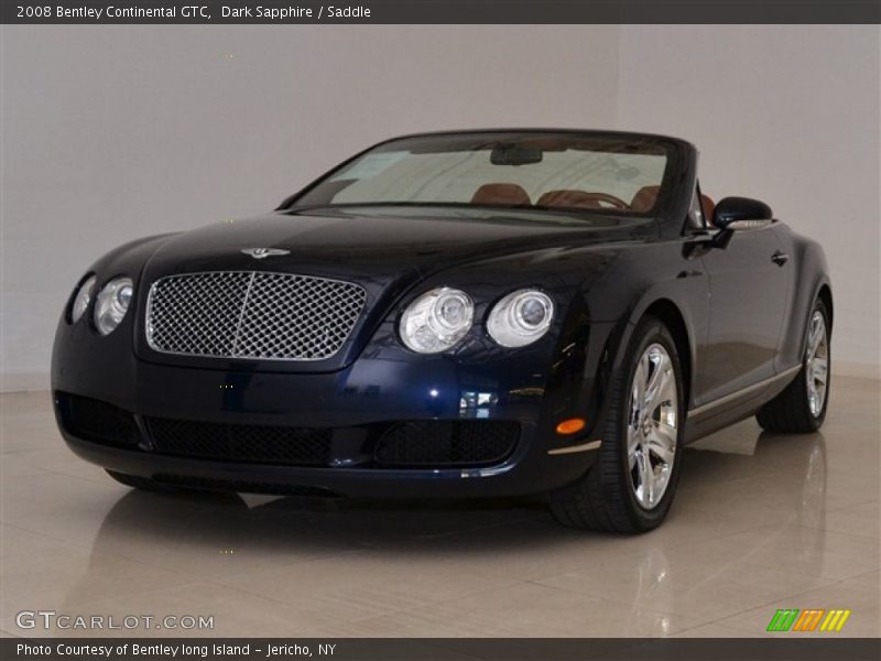 Dark Sapphire / Saddle 2008 Bentley Continental GTC