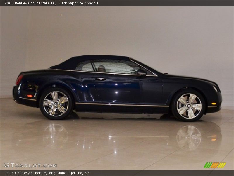 Dark Sapphire / Saddle 2008 Bentley Continental GTC