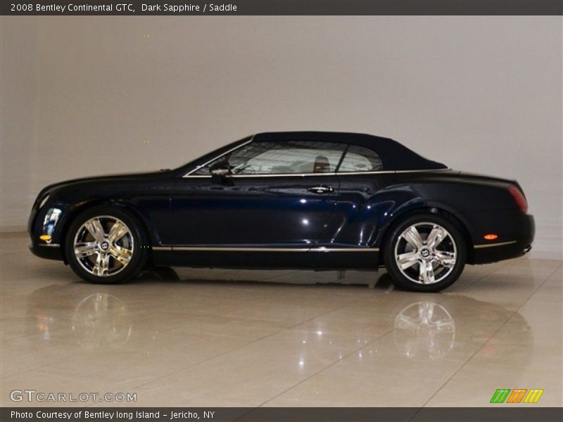Dark Sapphire / Saddle 2008 Bentley Continental GTC