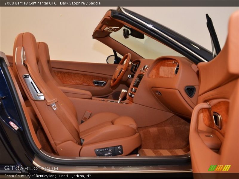 Dark Sapphire / Saddle 2008 Bentley Continental GTC