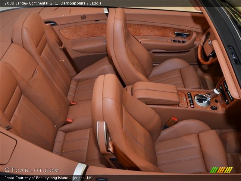 Dark Sapphire / Saddle 2008 Bentley Continental GTC