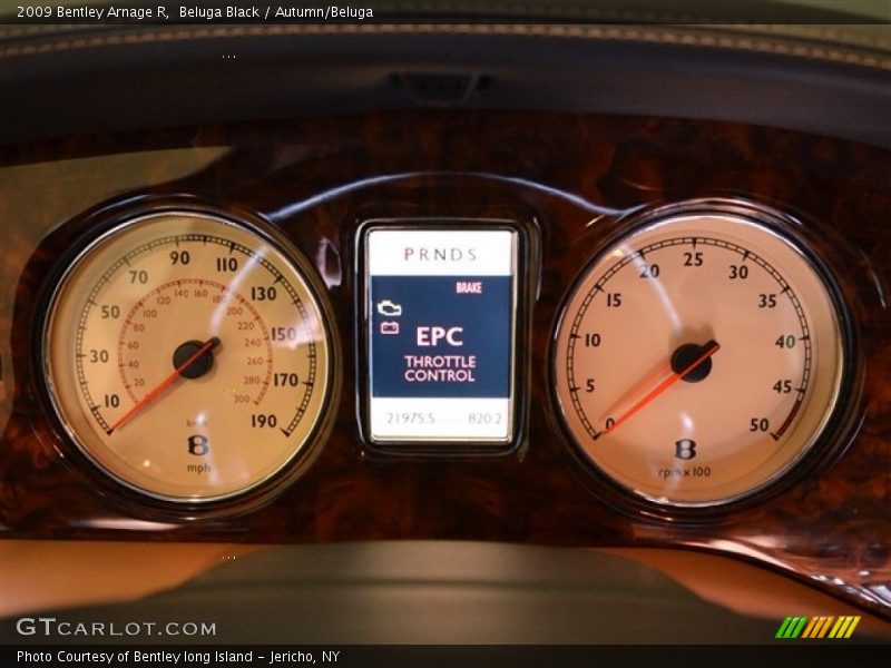  2009 Arnage R R Gauges