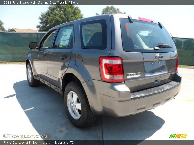 Sterling Gray Metallic / Stone 2012 Ford Escape XLS