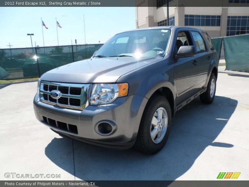 Sterling Gray Metallic / Stone 2012 Ford Escape XLS
