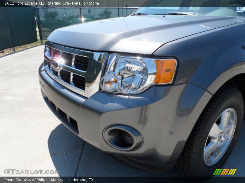 Sterling Gray Metallic / Stone 2012 Ford Escape XLS