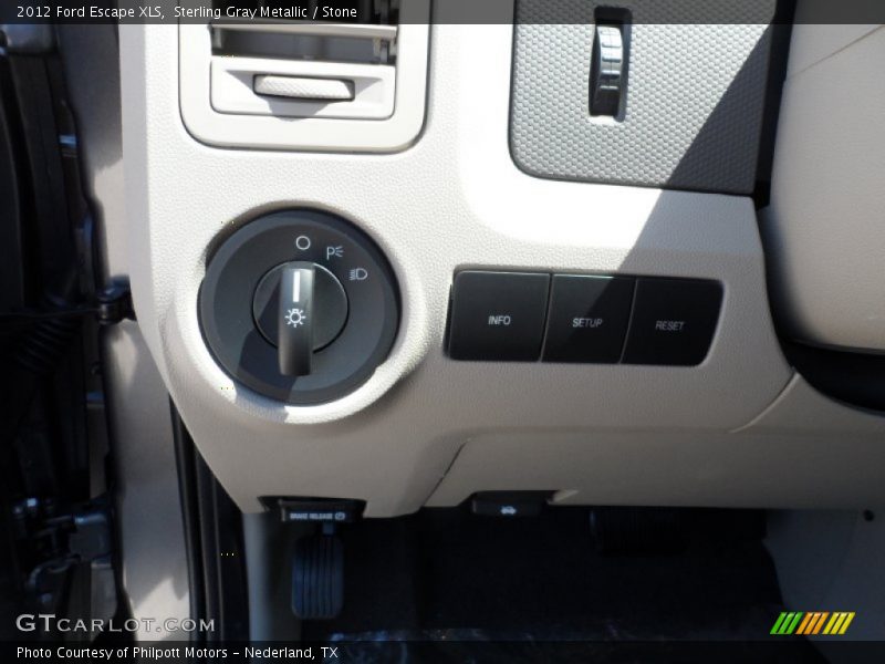 Sterling Gray Metallic / Stone 2012 Ford Escape XLS