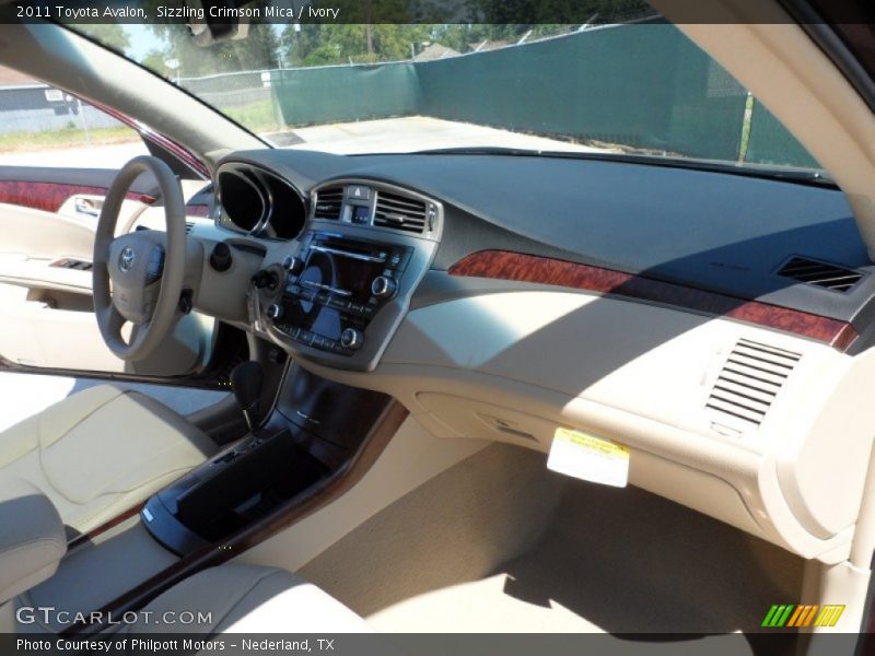 Sizzling Crimson Mica / Ivory 2011 Toyota Avalon