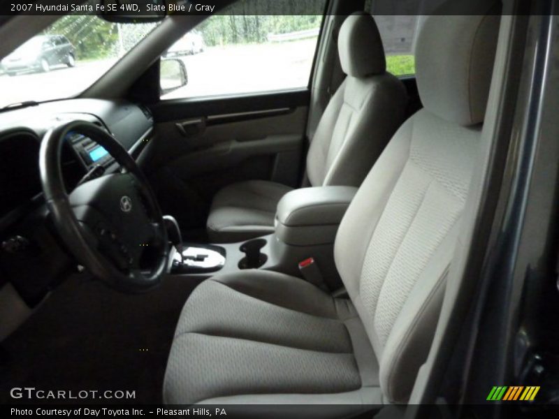 Slate Blue / Gray 2007 Hyundai Santa Fe SE 4WD