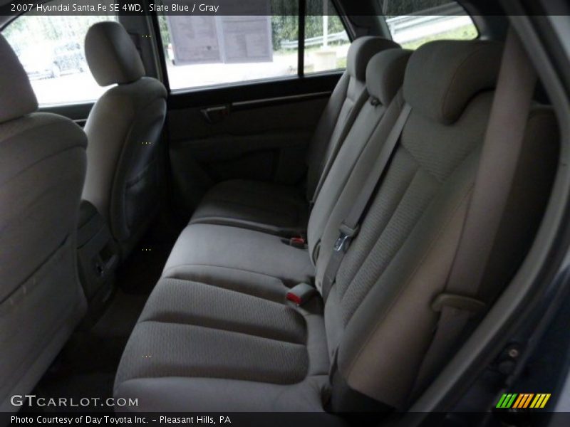 Slate Blue / Gray 2007 Hyundai Santa Fe SE 4WD