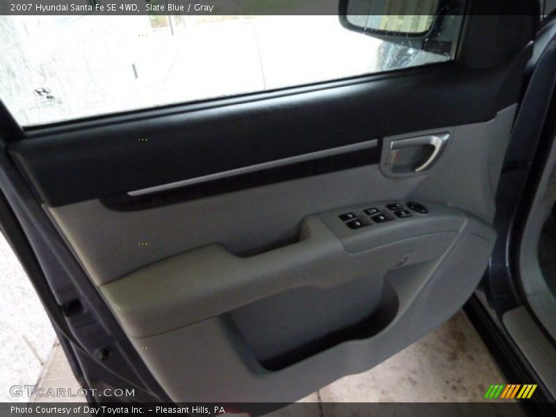 Slate Blue / Gray 2007 Hyundai Santa Fe SE 4WD