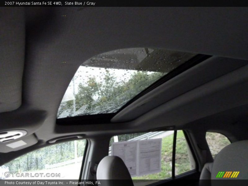 Slate Blue / Gray 2007 Hyundai Santa Fe SE 4WD