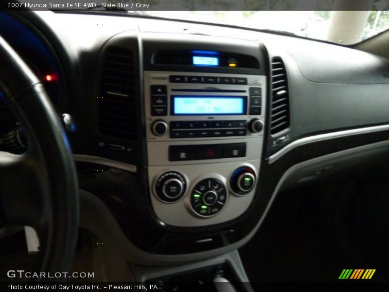 Slate Blue / Gray 2007 Hyundai Santa Fe SE 4WD