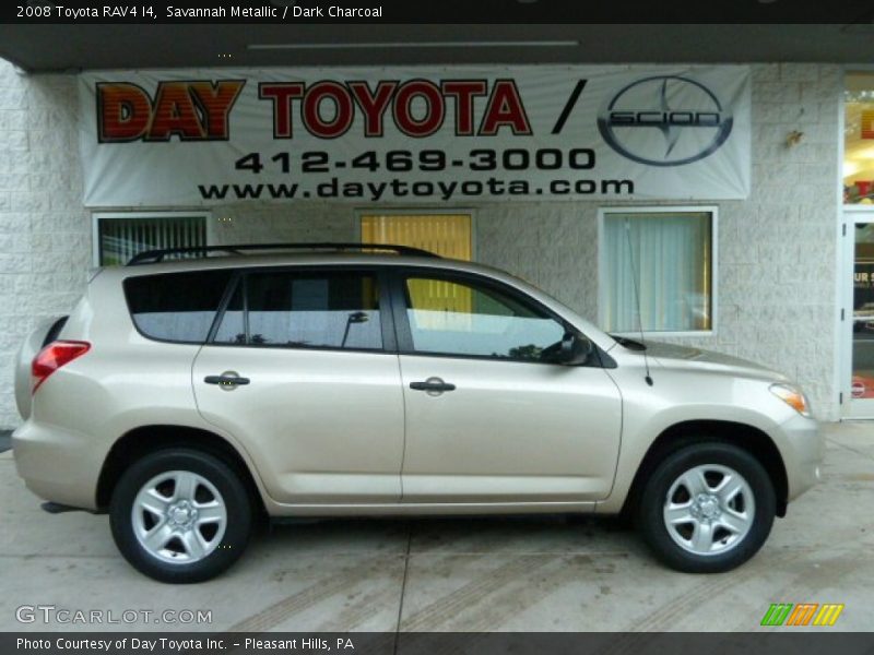 Savannah Metallic / Dark Charcoal 2008 Toyota RAV4 I4