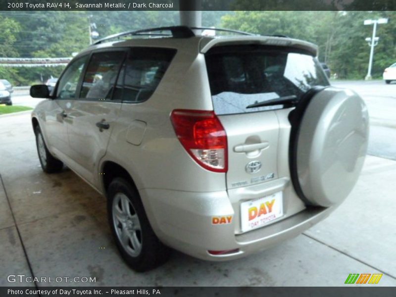Savannah Metallic / Dark Charcoal 2008 Toyota RAV4 I4