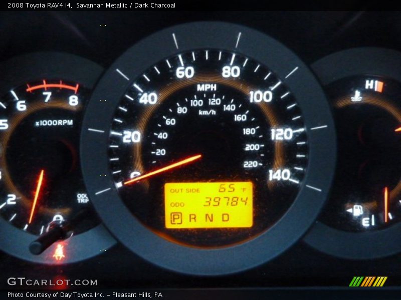 Savannah Metallic / Dark Charcoal 2008 Toyota RAV4 I4