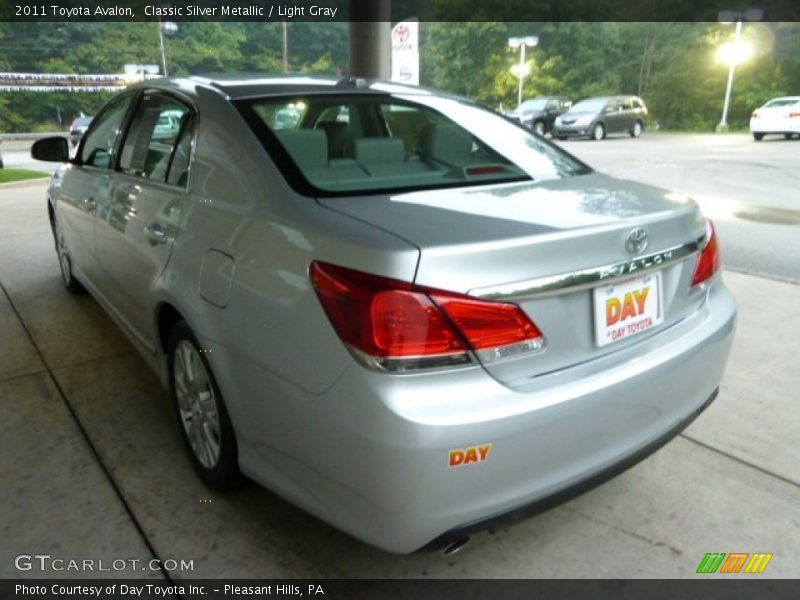 Classic Silver Metallic / Light Gray 2011 Toyota Avalon