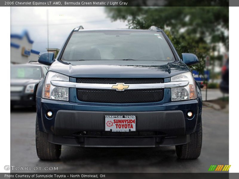 Bermuda Green Metallic / Light Gray 2006 Chevrolet Equinox LT AWD