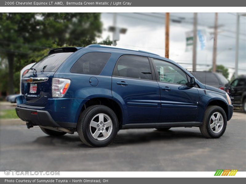 Bermuda Green Metallic / Light Gray 2006 Chevrolet Equinox LT AWD