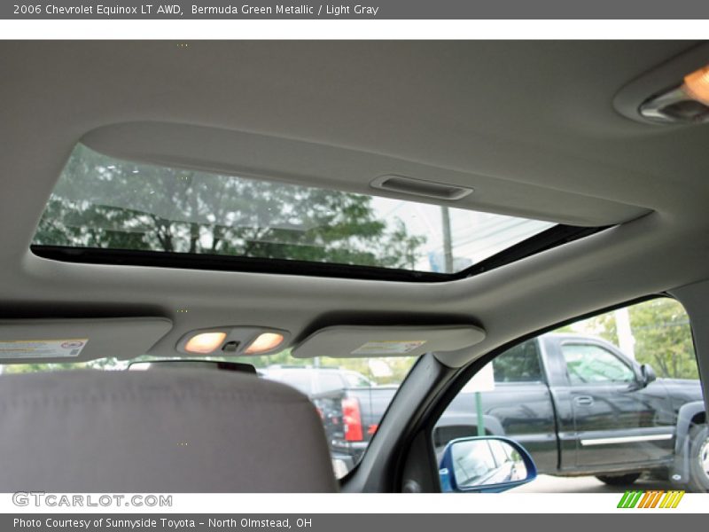 Bermuda Green Metallic / Light Gray 2006 Chevrolet Equinox LT AWD