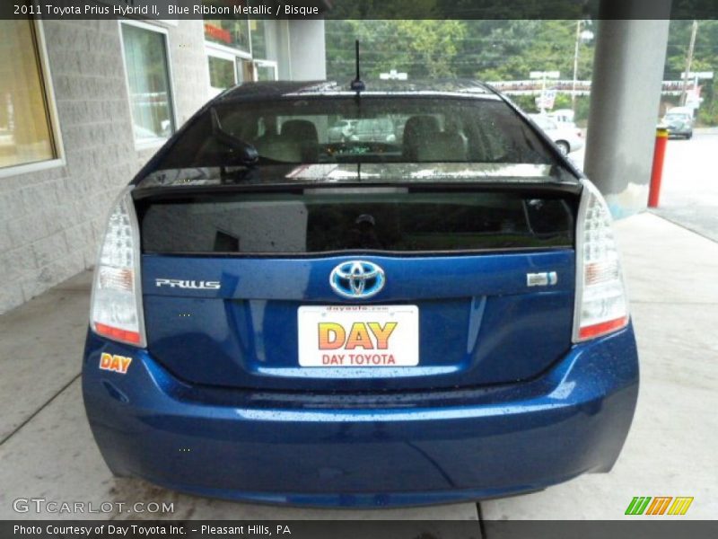Blue Ribbon Metallic / Bisque 2011 Toyota Prius Hybrid II