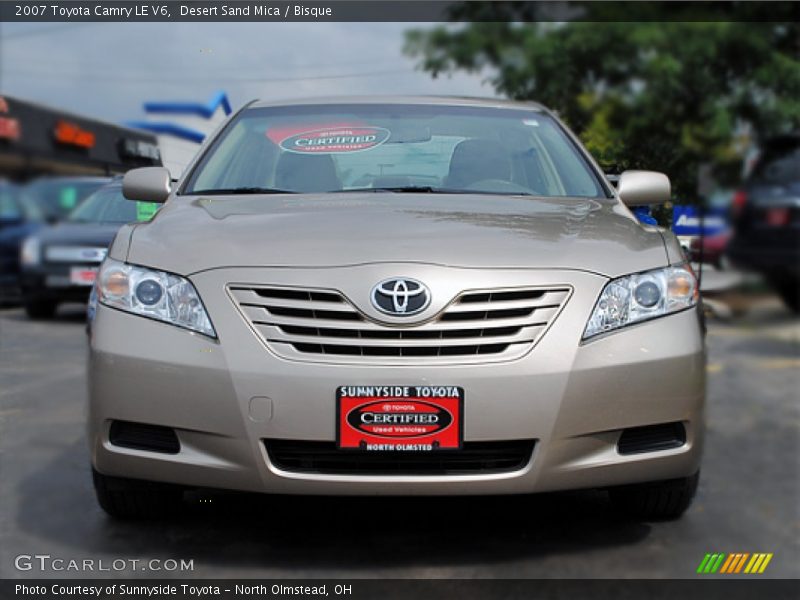 Desert Sand Mica / Bisque 2007 Toyota Camry LE V6