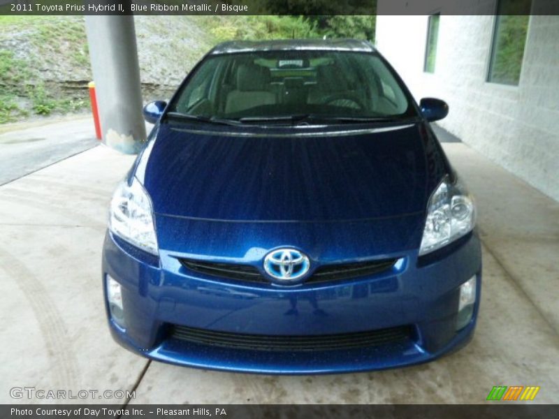 Blue Ribbon Metallic / Bisque 2011 Toyota Prius Hybrid II