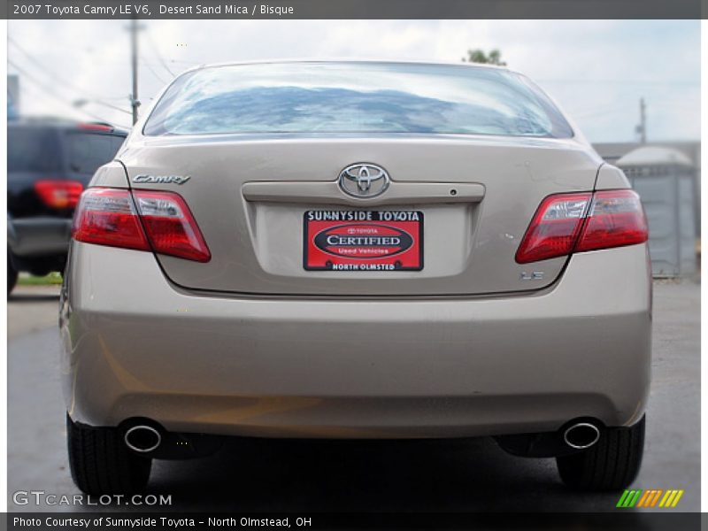 Desert Sand Mica / Bisque 2007 Toyota Camry LE V6