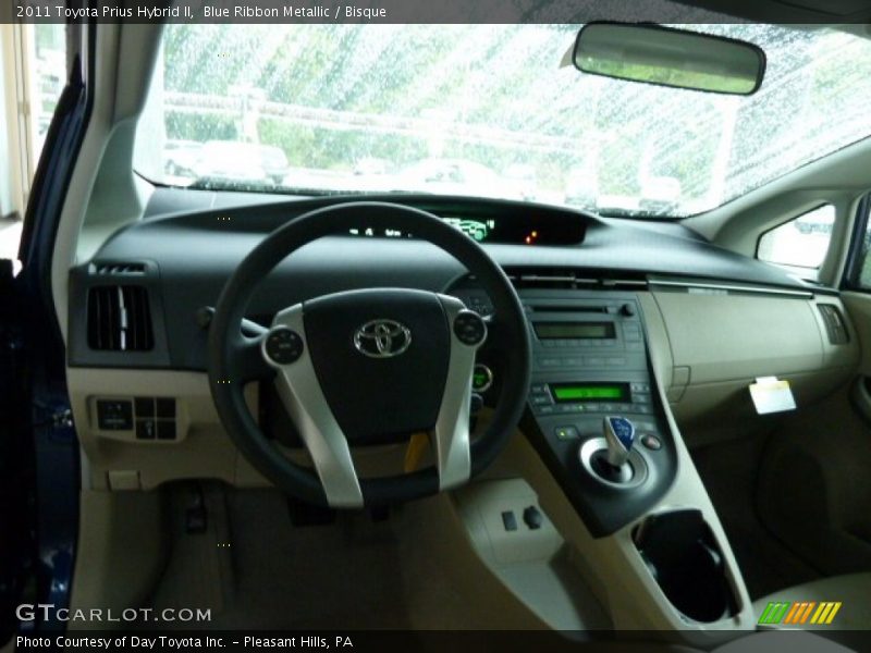 Blue Ribbon Metallic / Bisque 2011 Toyota Prius Hybrid II
