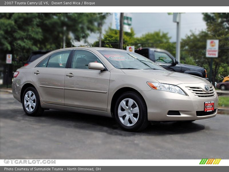Desert Sand Mica / Bisque 2007 Toyota Camry LE V6