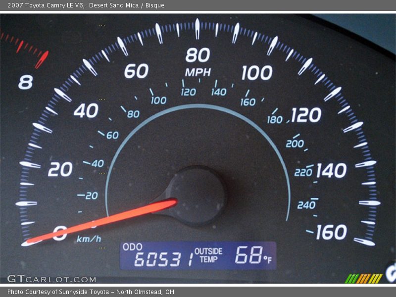 Desert Sand Mica / Bisque 2007 Toyota Camry LE V6