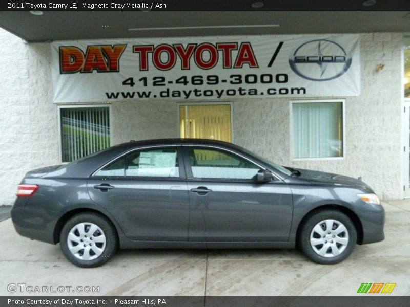 Magnetic Gray Metallic / Ash 2011 Toyota Camry LE