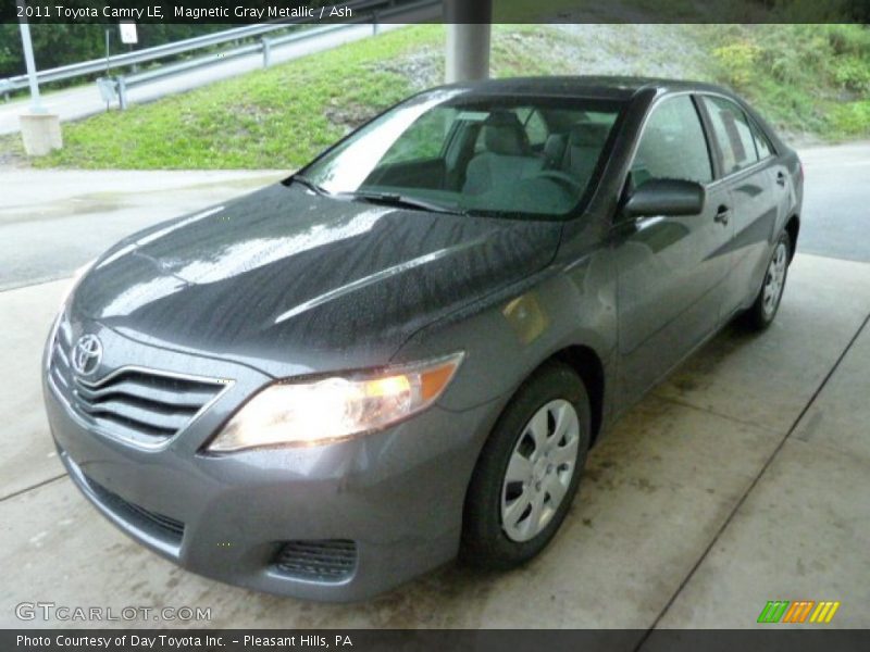 Magnetic Gray Metallic / Ash 2011 Toyota Camry LE