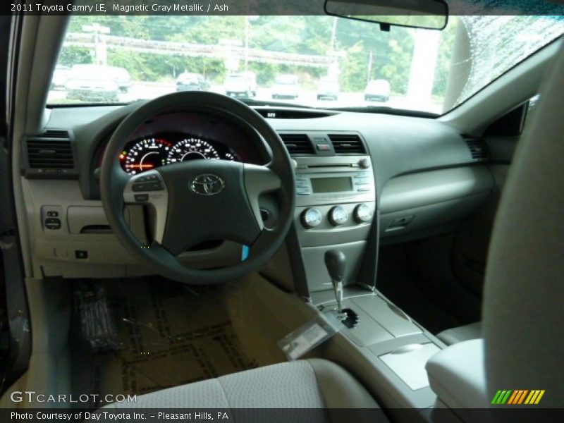 Magnetic Gray Metallic / Ash 2011 Toyota Camry LE